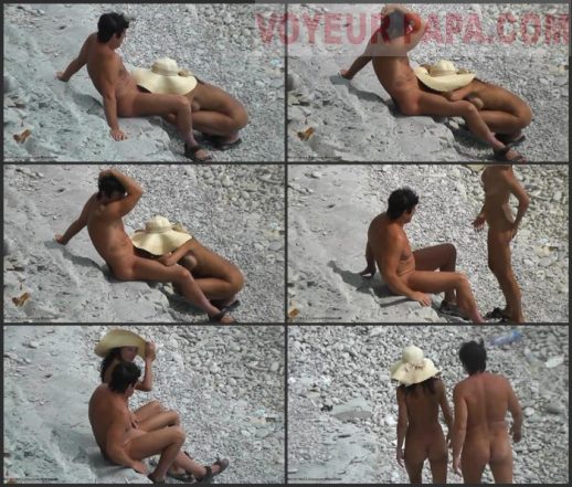 Risky Public Blowjob On The Beach Candid Nudist